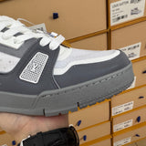 Trainer White and Grey