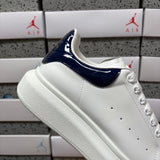 Alexander McQueen Mirror Dark Blue Drip Sneakers