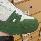 Trainer Green and White