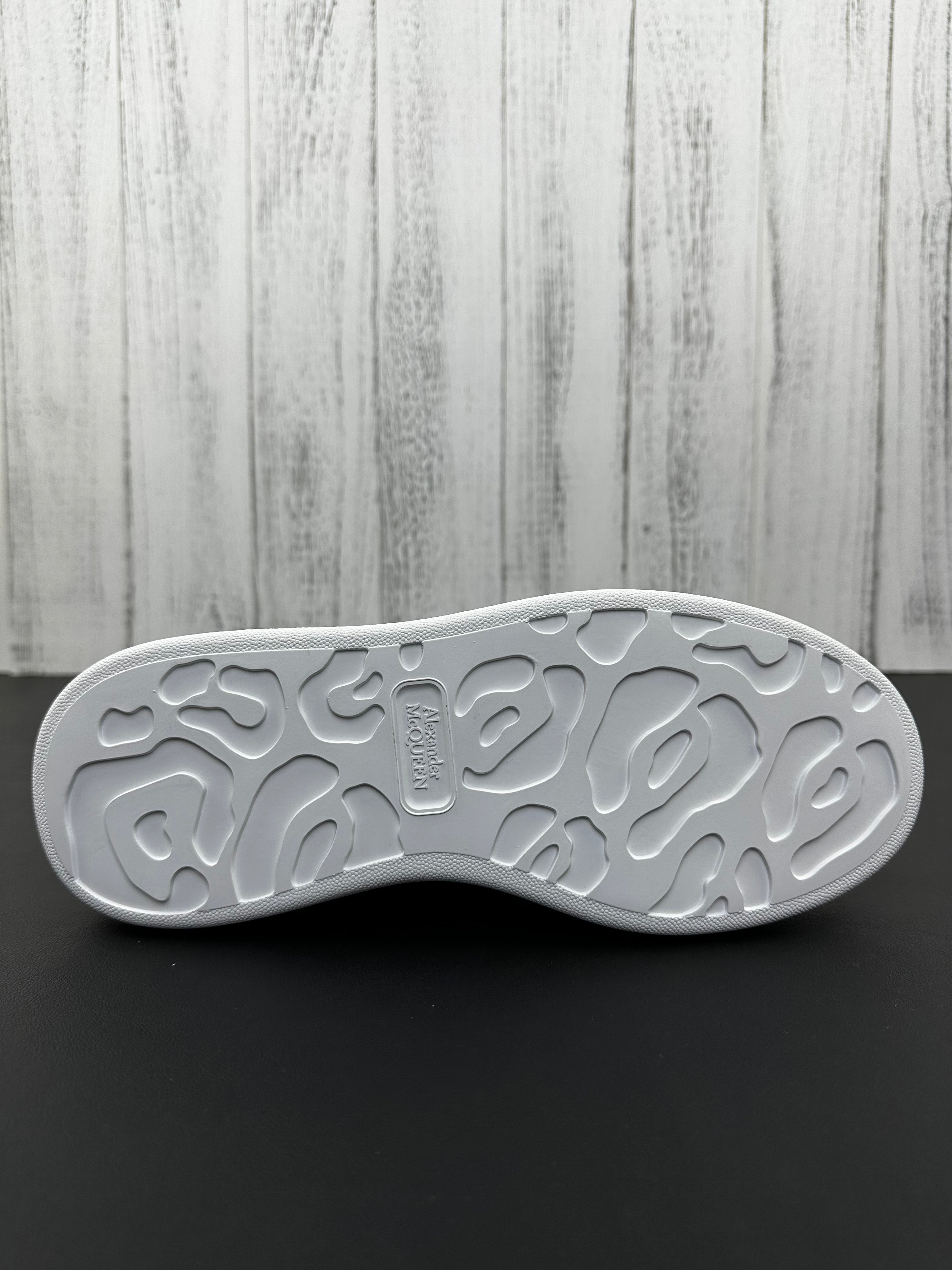 Alexander McQueen All White Drip Sneakers