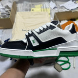 Trainer White and Green