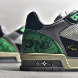 Trainer Grey and Green