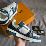 Trainer White and Blue My Store 4
