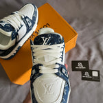 Trainer White and Blue My Store 4