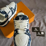 Trainer White and Blue My Store 4