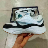 B22 White Blue and Black