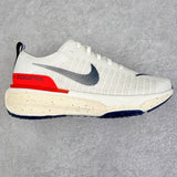 ZoomX Invincible Run Flyknit 3 White Bright Crimson