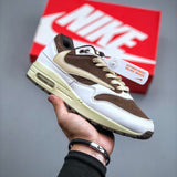 Air Max 1 White, Brown and Beige