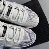 AJ11 Retro Low Light Bone Snakeskin