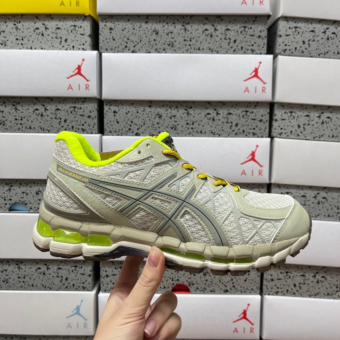 Gel-Kayano 20 Silver Green/Eucal Yptus