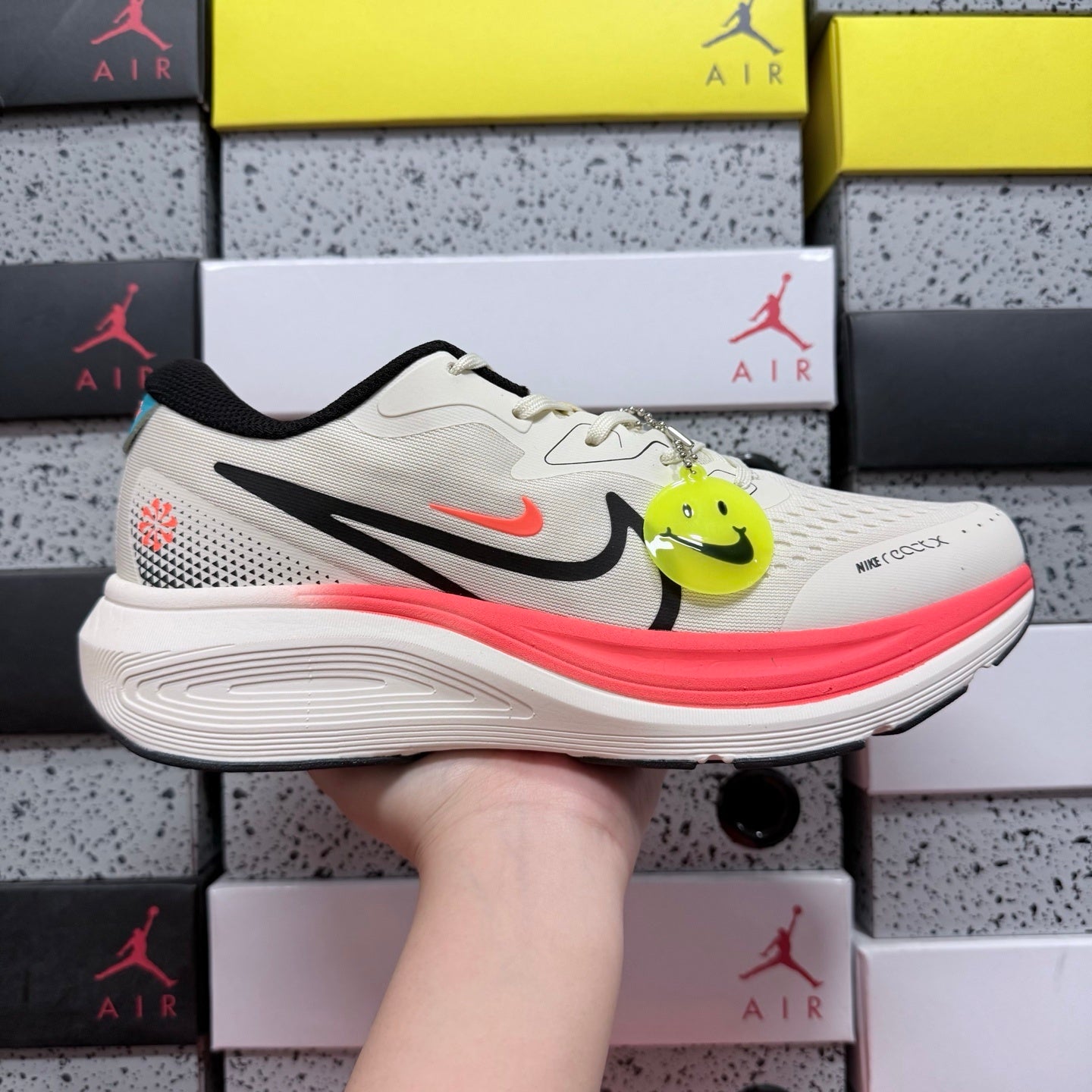 Nk Air Alphazoom White/Pink/Blue