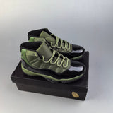 AJ11 Retro High Green and Black