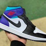 AJ1 MID Court Purple / Tropical Twist