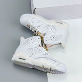 AJ6 Gold Hoops