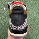 AJ3 Black Cement Gold