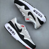 Air Max 1 Dark Obsidian and University Red
