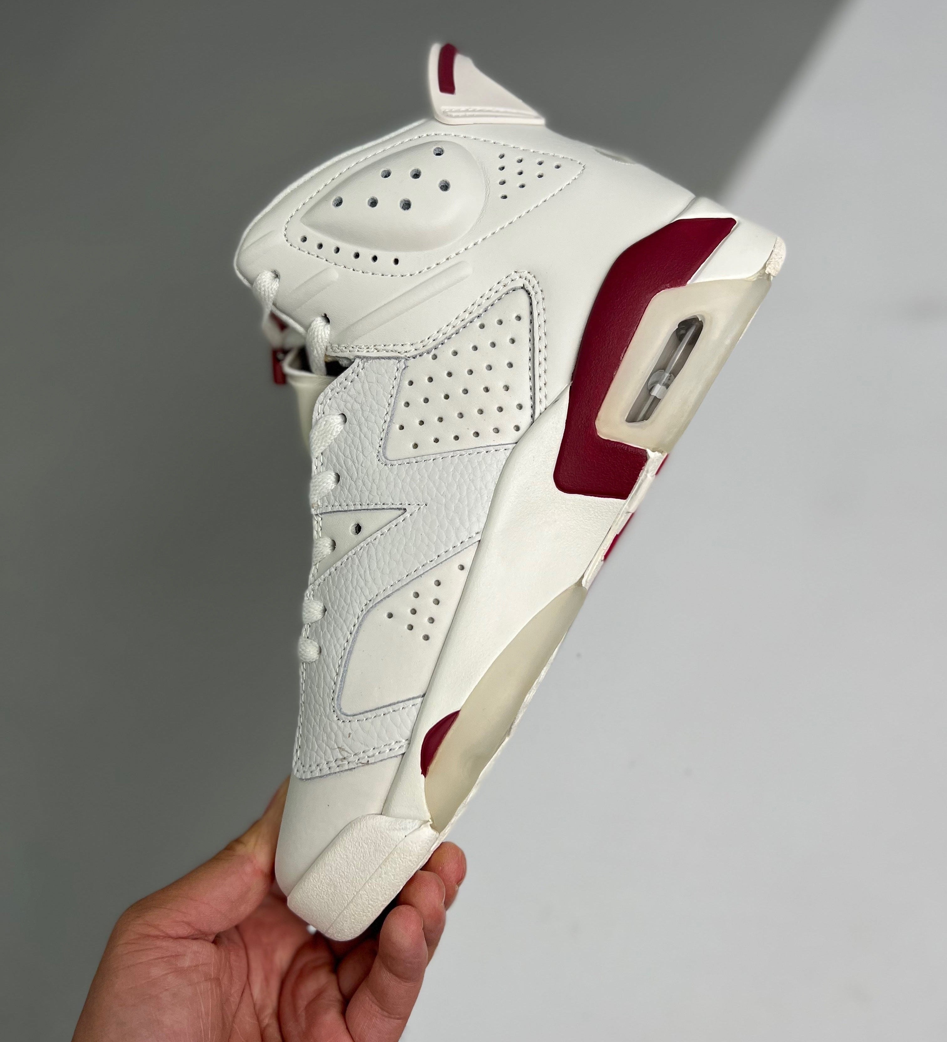 AJ6 Retro Maroon