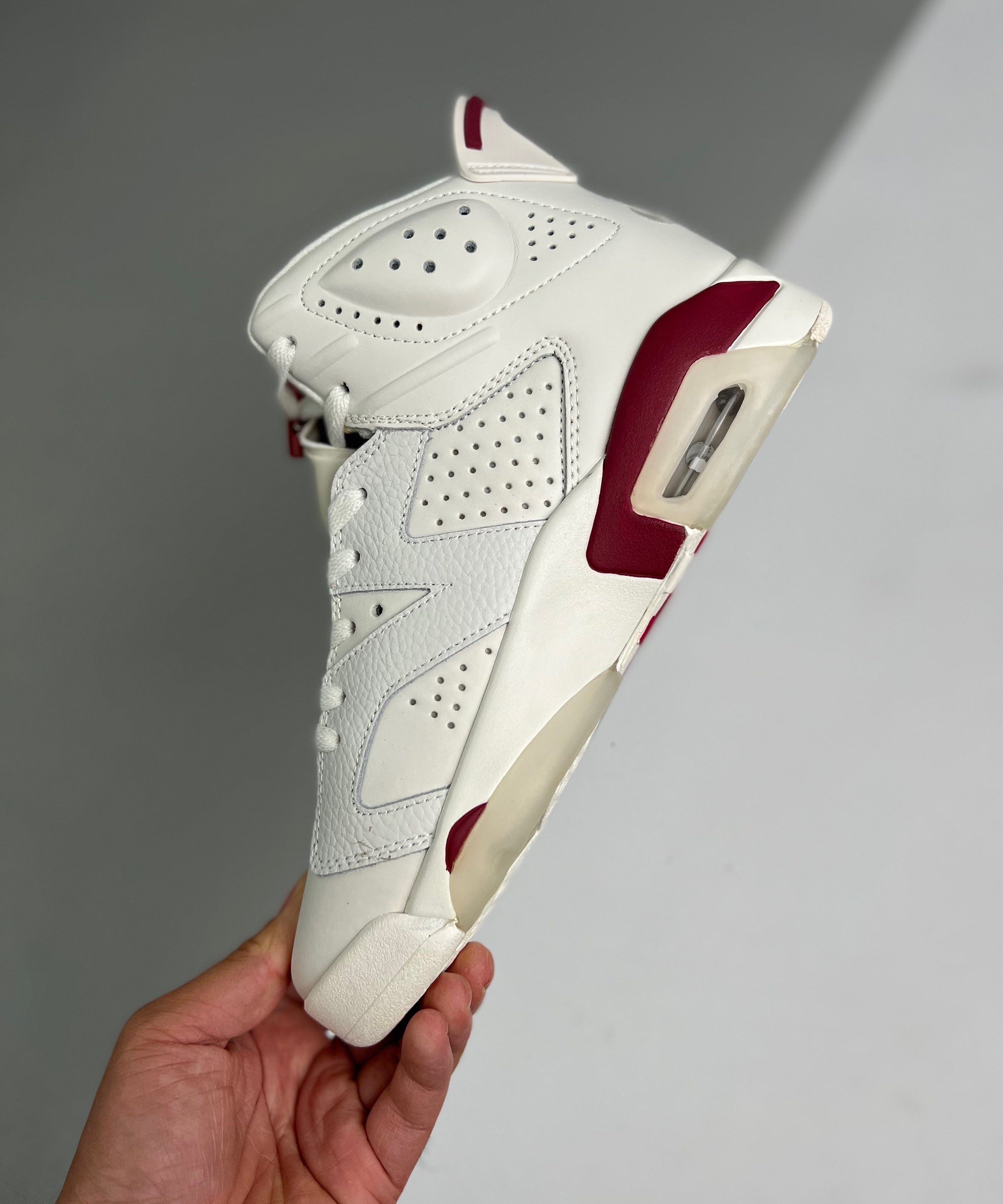 AJ6 Retro Maroon