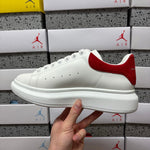 Alexander McQueen Dark Red Carpet Drip Sneakers