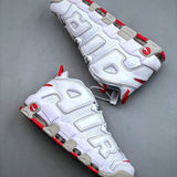 Uptempo White Red