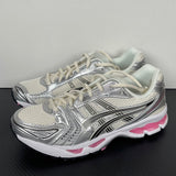 Kayano 14 White / Silver / Pink
