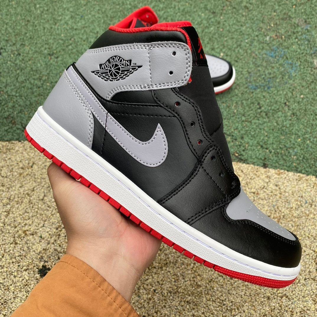 AJ1 MID Bred Shadow
