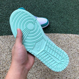 AJ1 MID Washed Teal