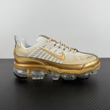 VaporMax 360 White Metallic Gold