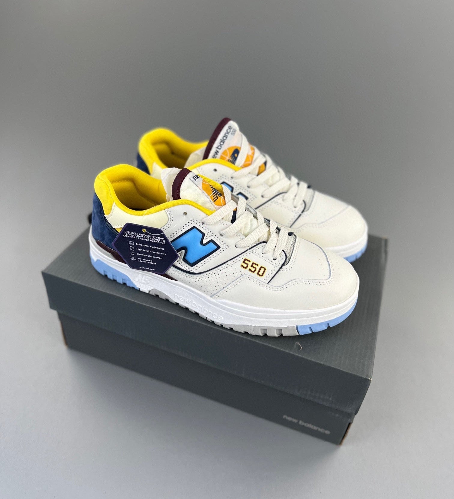 550 Blue and Yellow