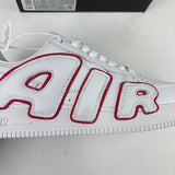 AF1 Flea White Red