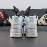AJ1 High x Of-W White