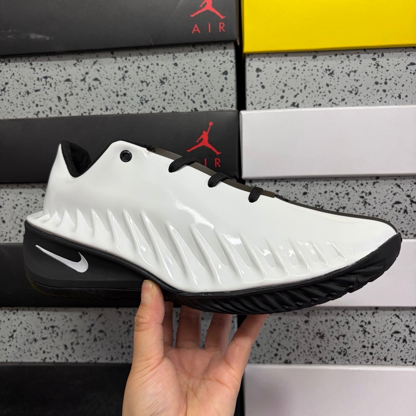 Basquetebol NK G.T Cut 4 Black/White