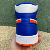 AJ1 MID Game Royal/Rush Orange