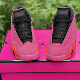 AJ14 Low Shocking Pink