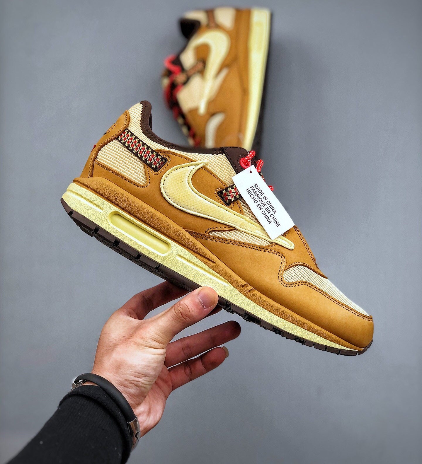 Air Max 1 Travis Scott Cactus Jack Wheat