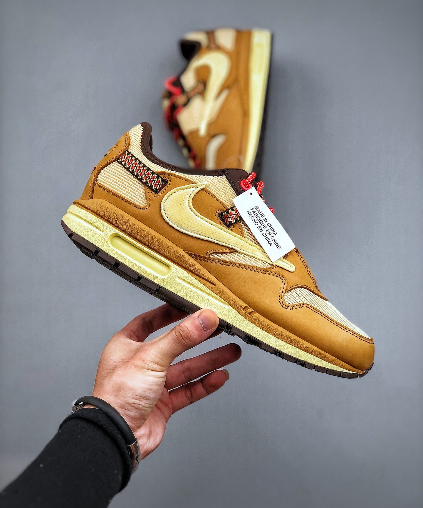 Air Max 1 Travis Scott Cactus Jack Wheat