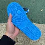 AJ1 MID University Blue Black