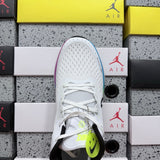 Nk Air Alphazoom White/Blue/Yellow