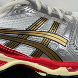 Kayano 14 White / Gold / Red