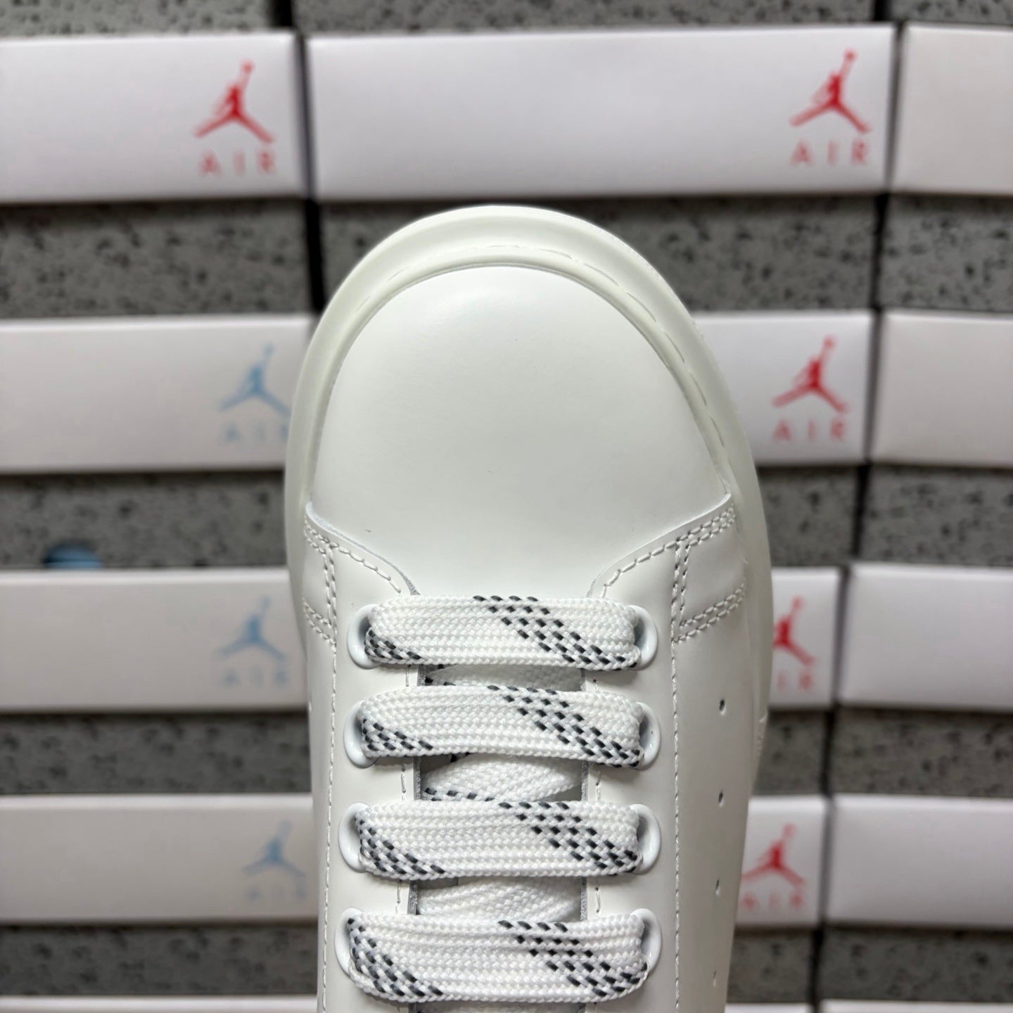 Alexander McQueen Beige Drip Sneakers