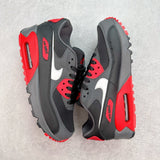 90 Smoke Grey Fire Red