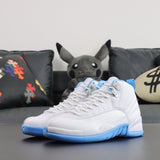 12 Blue and White