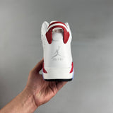 AJ6 Retro White and Red