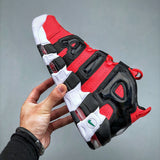 Uptempo White/Red/Black