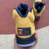 AJ 5 Retro Michigan