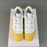 AJ11 Low Shake Yellow