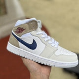 AJ1 MID Tan Suede