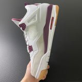 AJ4 Retro White Fuchsia