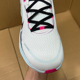 Vomero 18 White Glacier Blue Hyper Pink