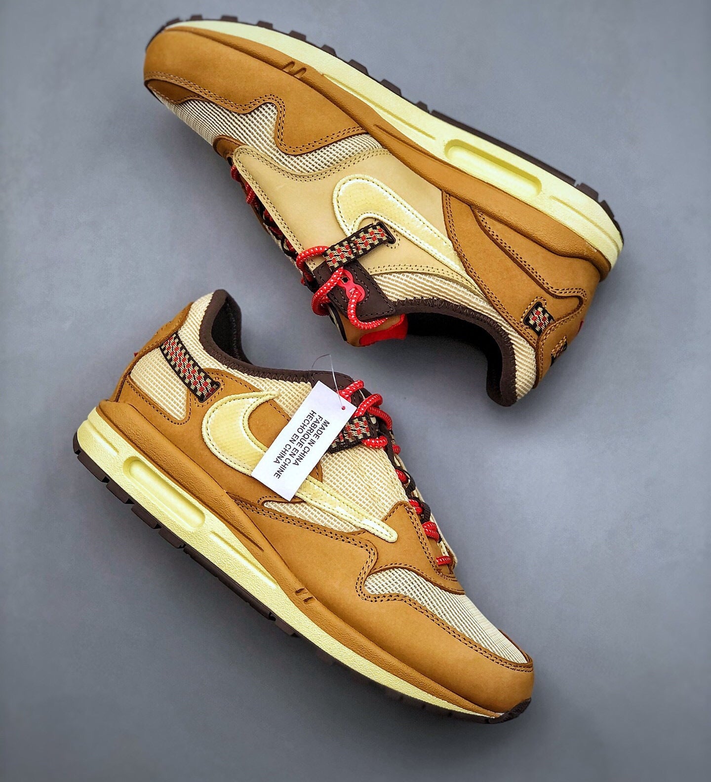 Air Max 1 Travis Scott Cactus Jack Wheat
